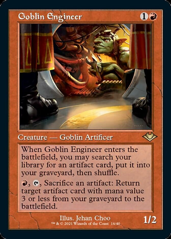 Goblin Engineer (Retro) [Modern Horizons]