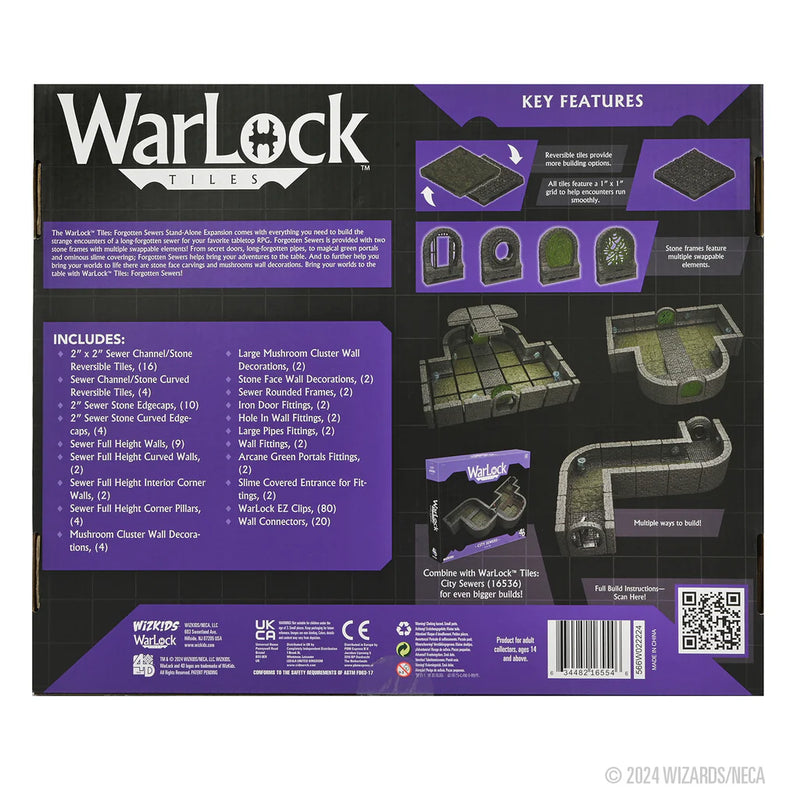 WarLock Tiles - Forgotten Sewers