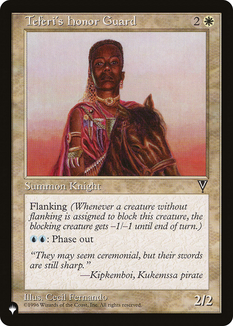 Teferi's Honor Guard [The List]