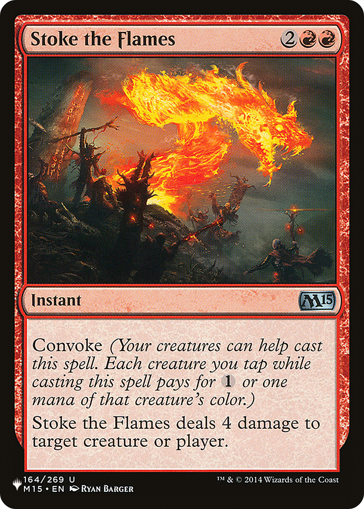 Stoke the Flames [The List Reprints]