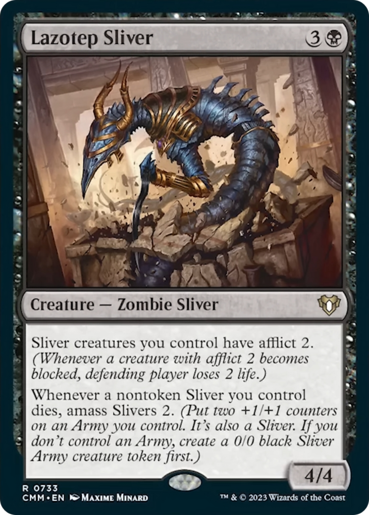 Lazotep Sliver [Commander Masters]