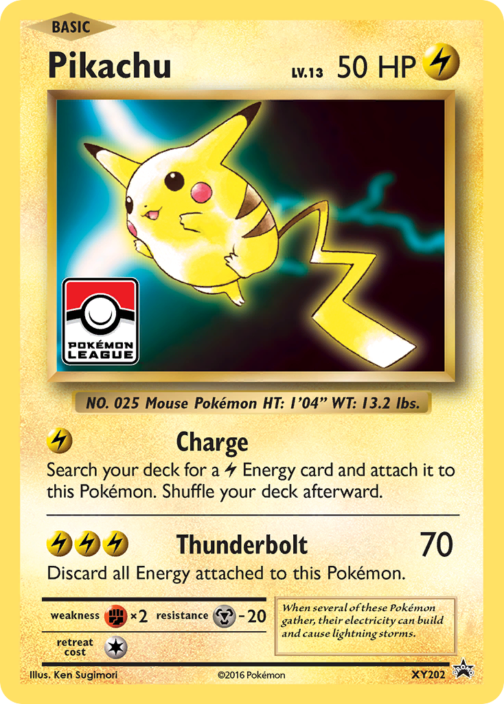 Pikachu (XY202) [XY: Black Star Promos]