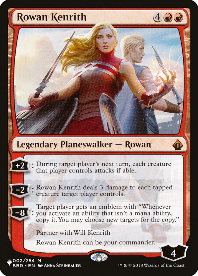 Rowan Kenrith [The List]