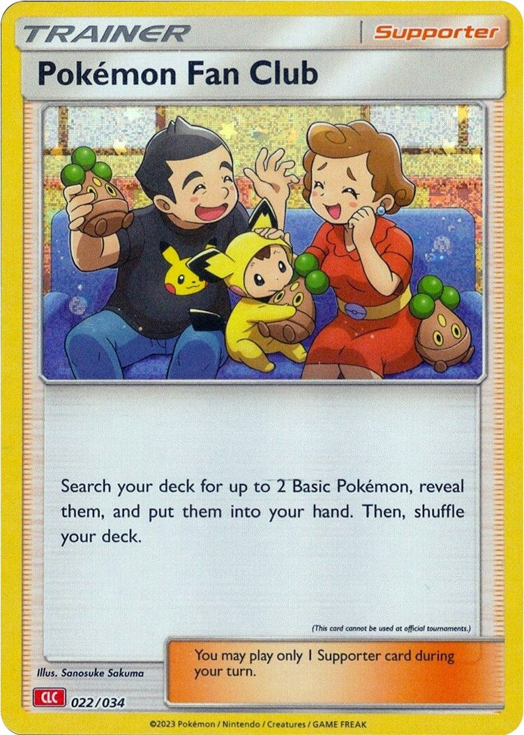 Pokemon Fan Club (CLC) [Trading Card Game Classic]