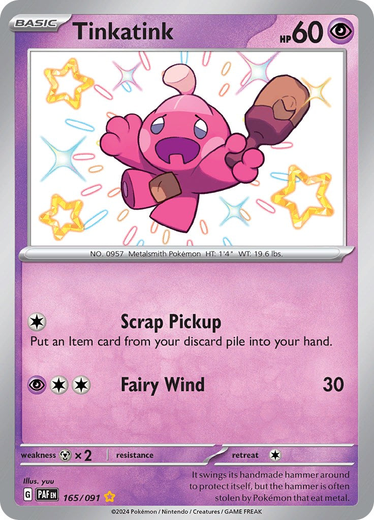 Tinkatink (165/091) [Scarlet & Violet: Paldean Fates]