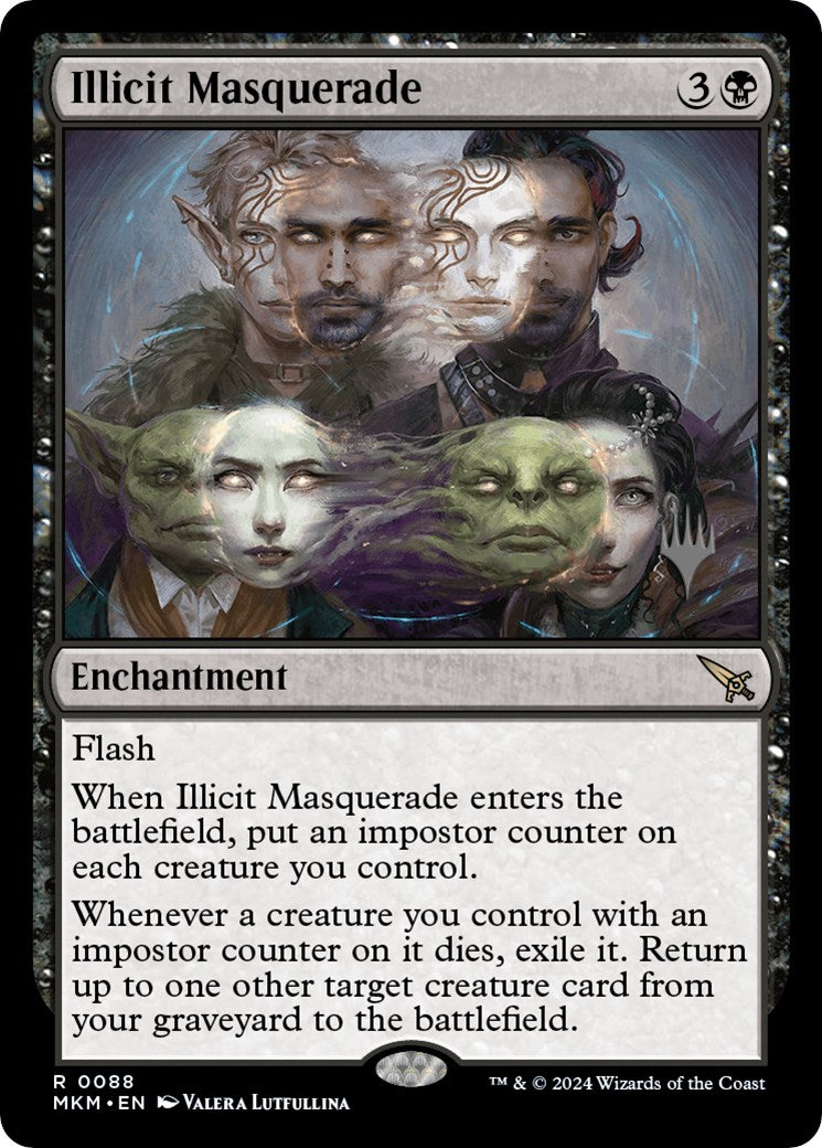 Illicit Masquerade (Promo Pack) [Murders at Karlov Manor Promos]