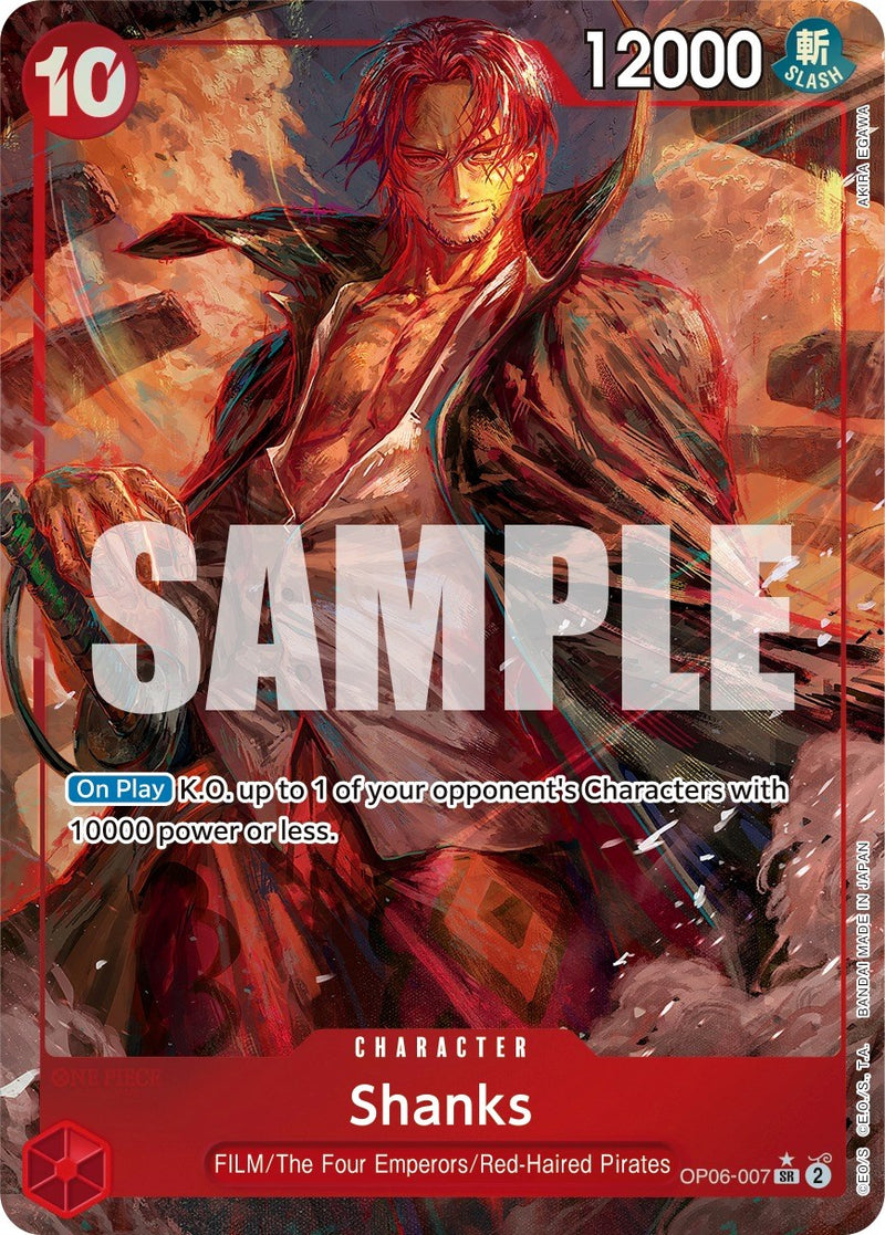 Shanks (Alternate Art) [Wings of the Captain]