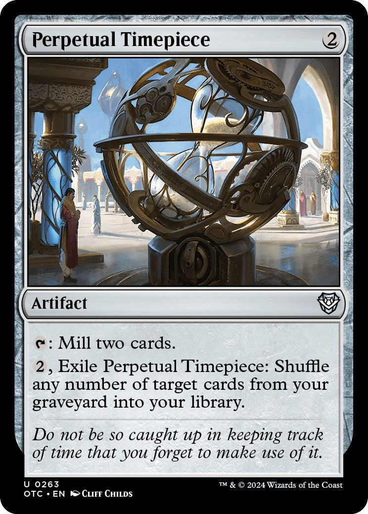 Perpetual Timepiece [Outlaws of Thunder Junction Commander]