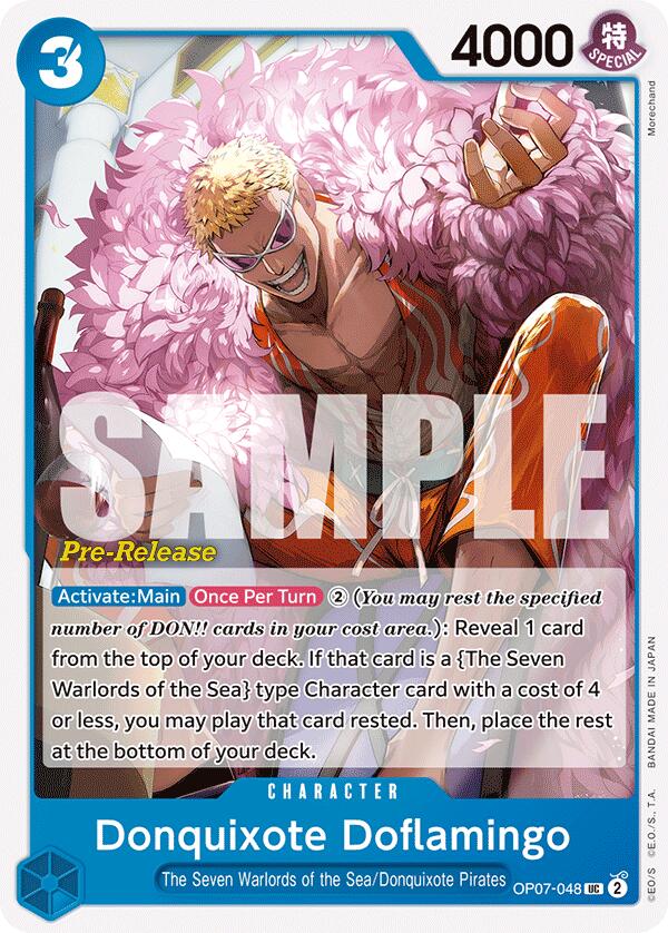 Donquixote Doflamingo [500 Years in the Future Pre-Release Cards]