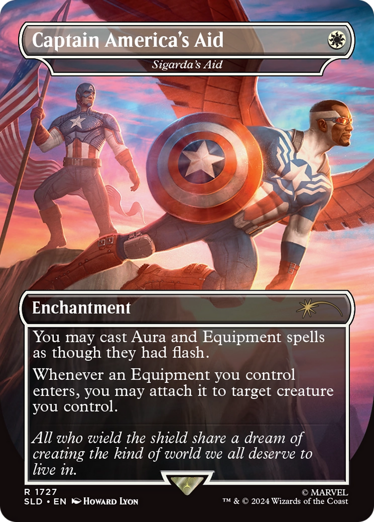 Captain America's Aid - Sigarda's Aid [Secret Lair Drop Series]