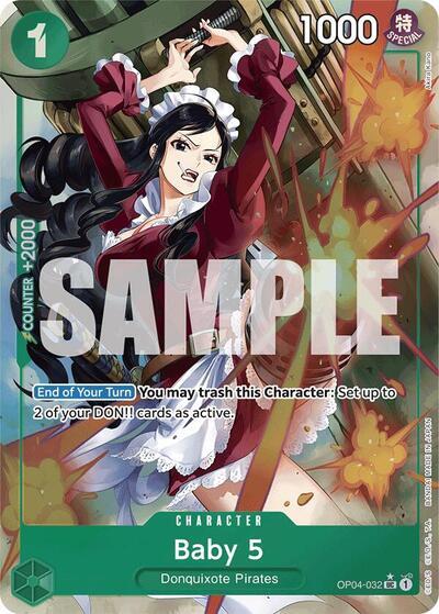 Baby 5 (OP04-032) (Full Art) [Premium Booster -The Best-]