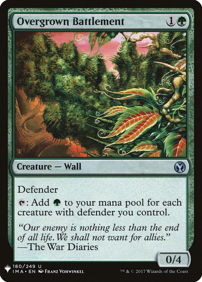 Overgrown Battlement [Mystery Booster]