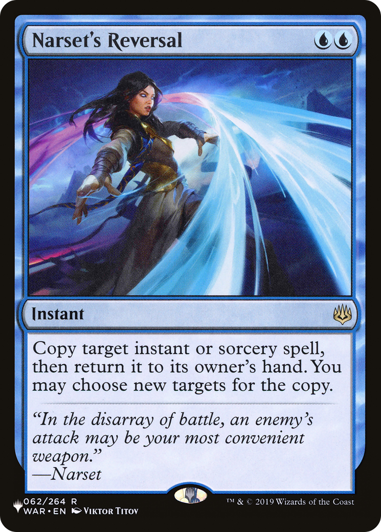 Narset's Reversal [The List Reprints]