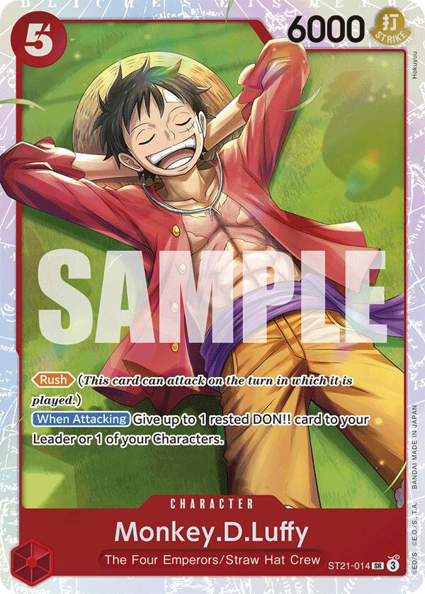 Monkey.D.Luffy [Starter Deck EX: Gear 5]