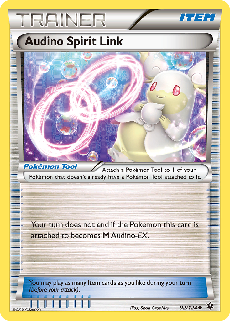 Audino Spirit Link (92/124) [XY: Fates Collide]