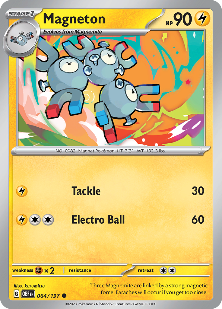 Magneton (064/197) [Scarlet & Violet: Obsidian Flames]