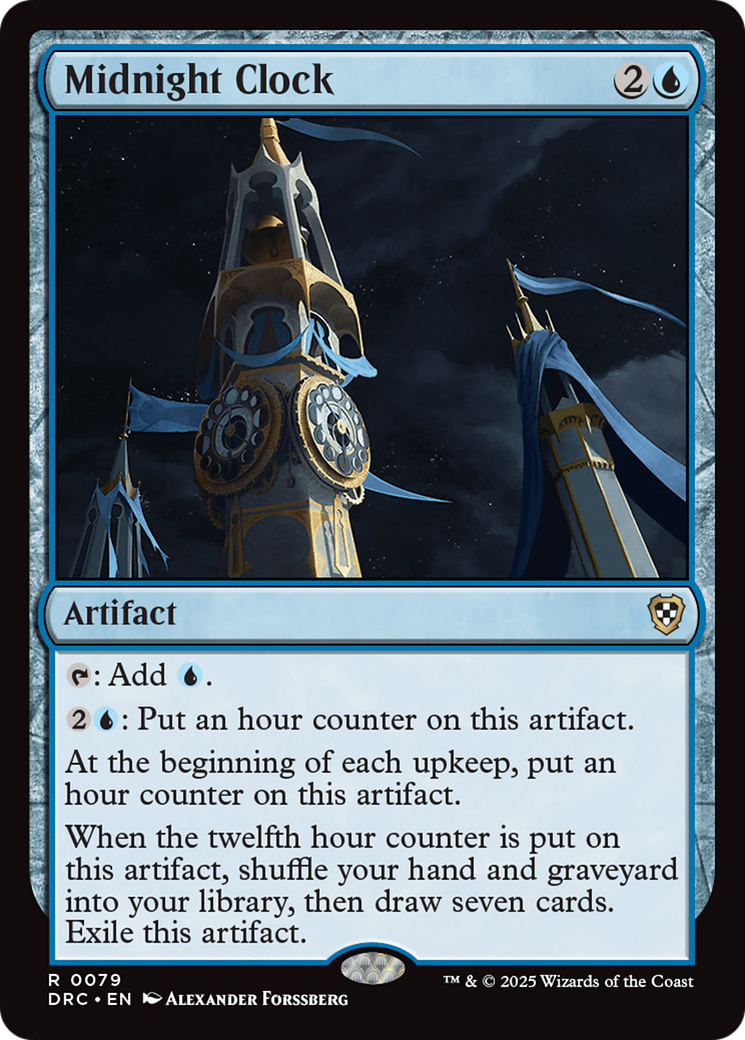 Midnight Clock [Aetherdrift Commander]