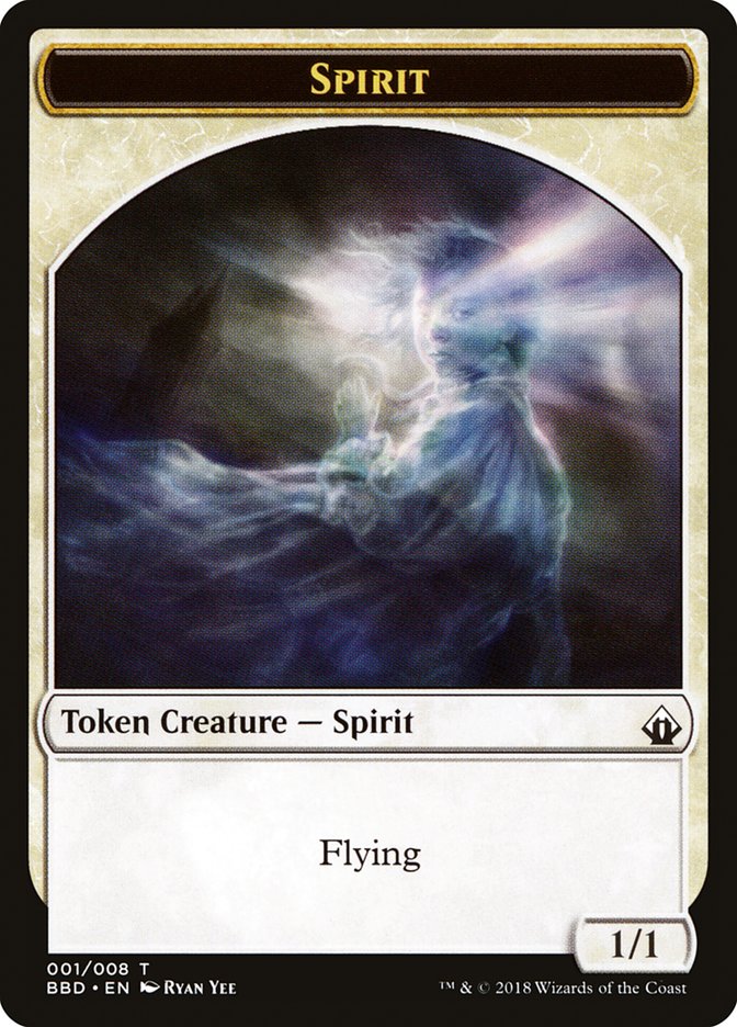 Spirit Token [Battlebond Tokens]