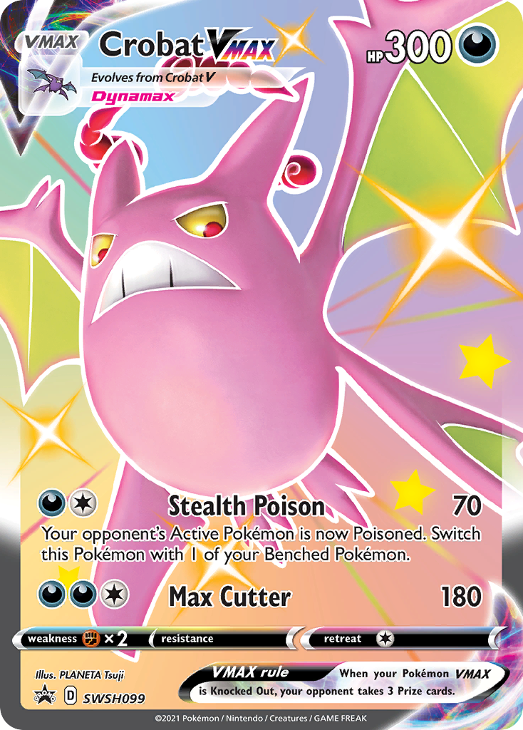 Crobat VMAX (SWSH099) [Sword & Shield: Black Star Promos]