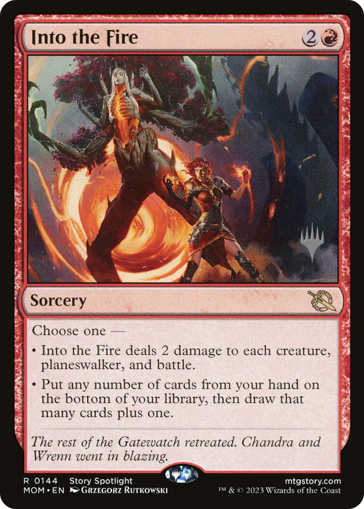 Into the Fire (Promo Pack) [March of the Machine Promos]