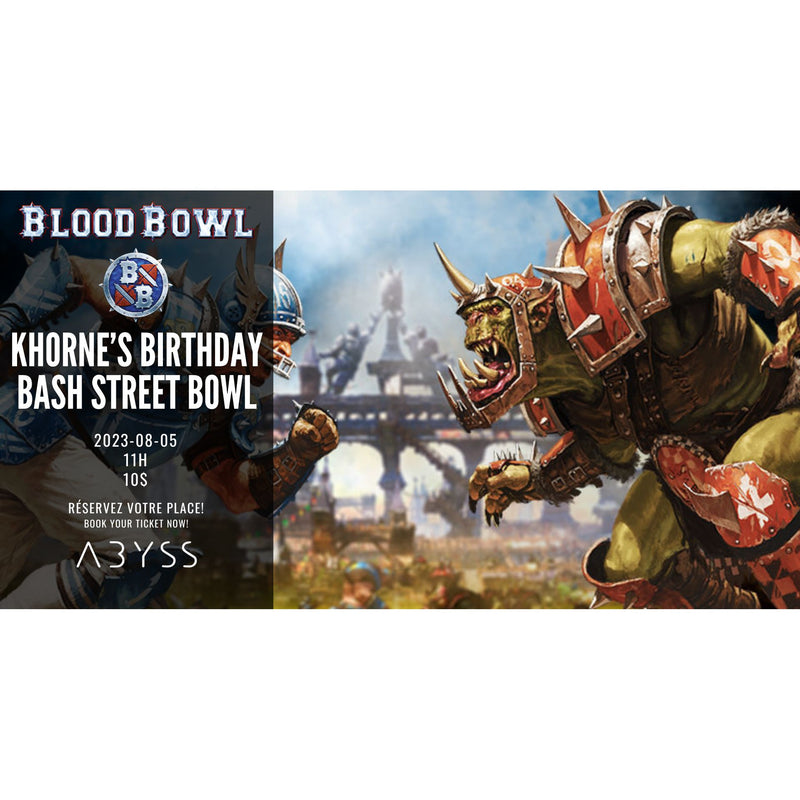 Blood Bowl Khorne's Birthday