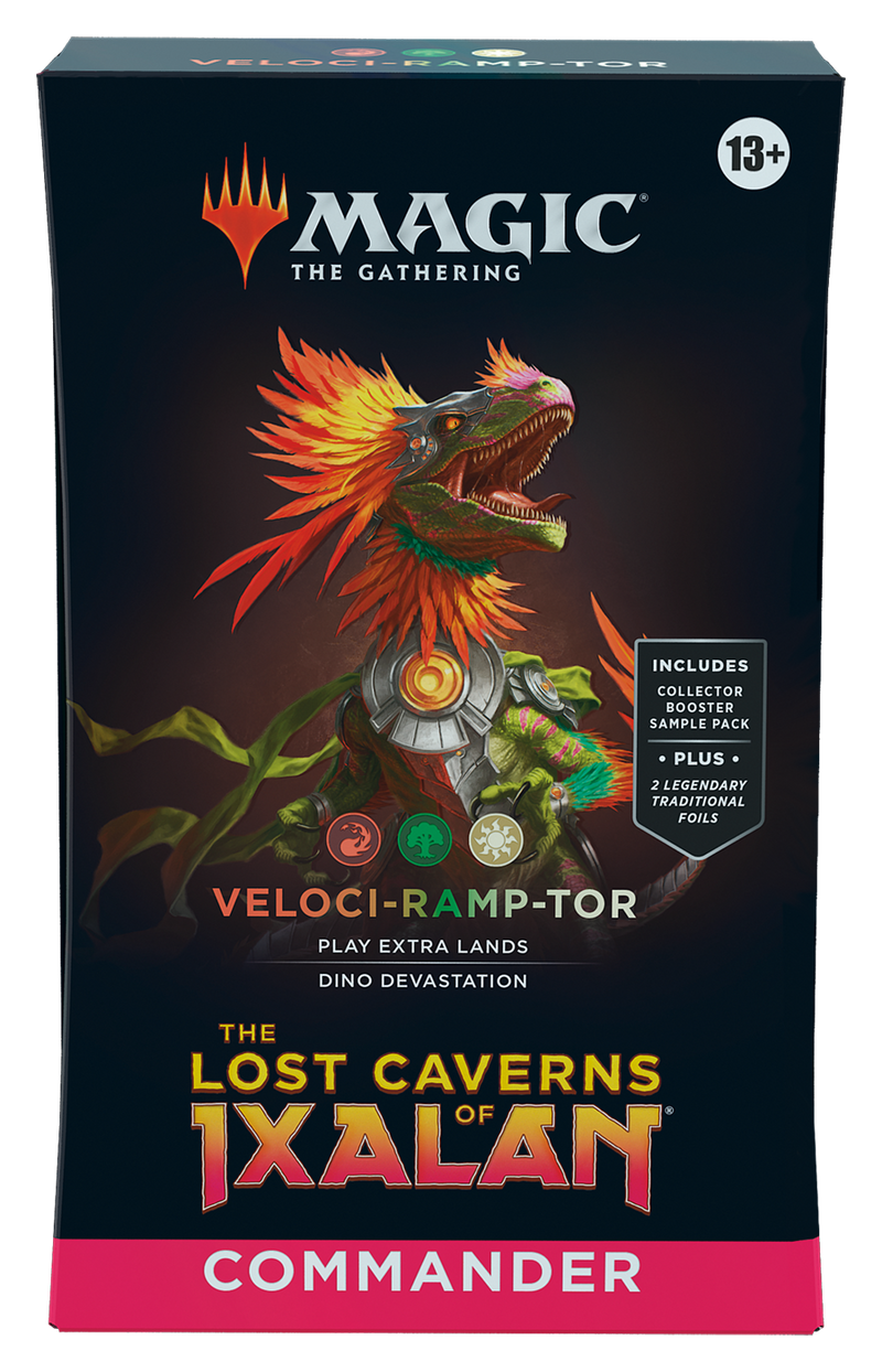 Lost Cavern of Ixalan Commander Deck - Veloci-Ramp-Tor