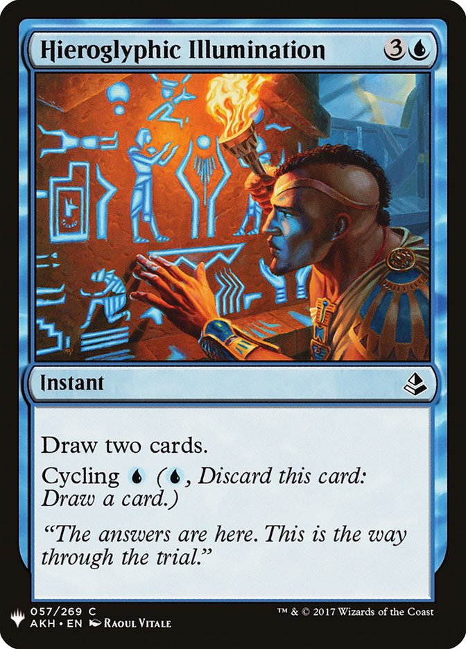 Hieroglyphic Illumination [Mystery Booster]