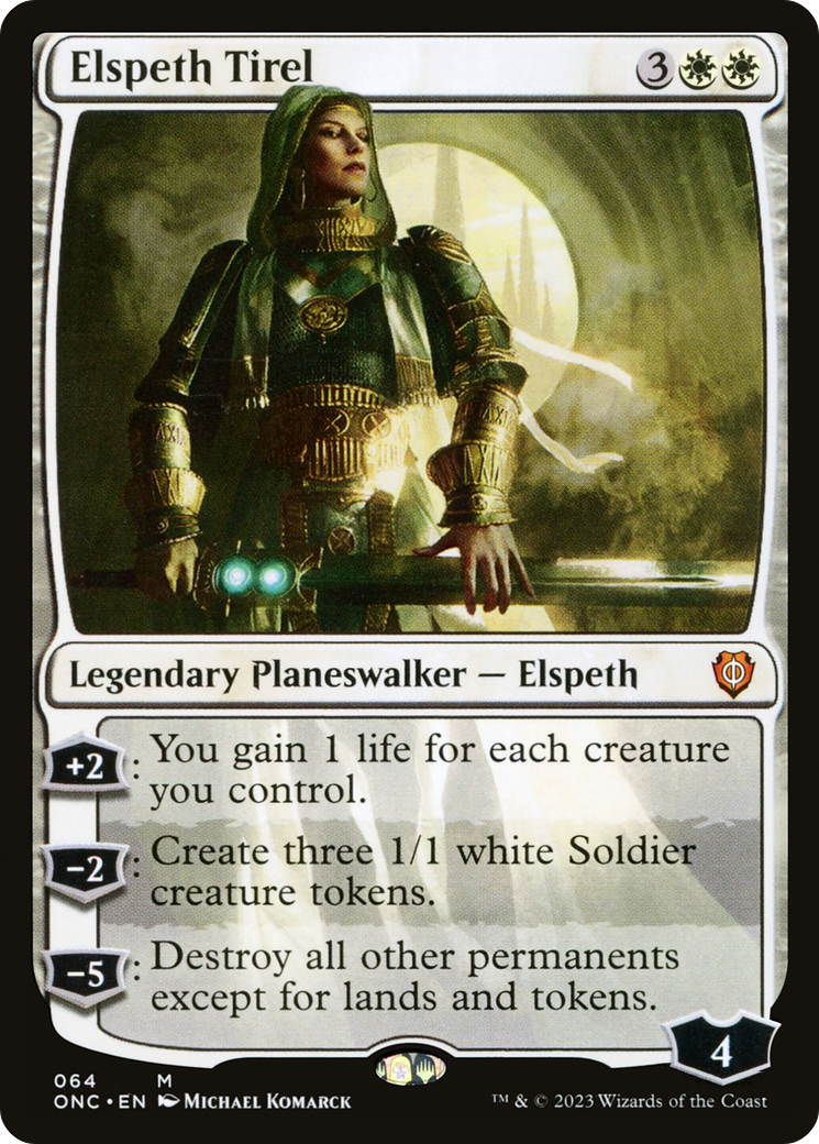 Elspeth Tirel [Phyrexia: All Will Be One Commander]