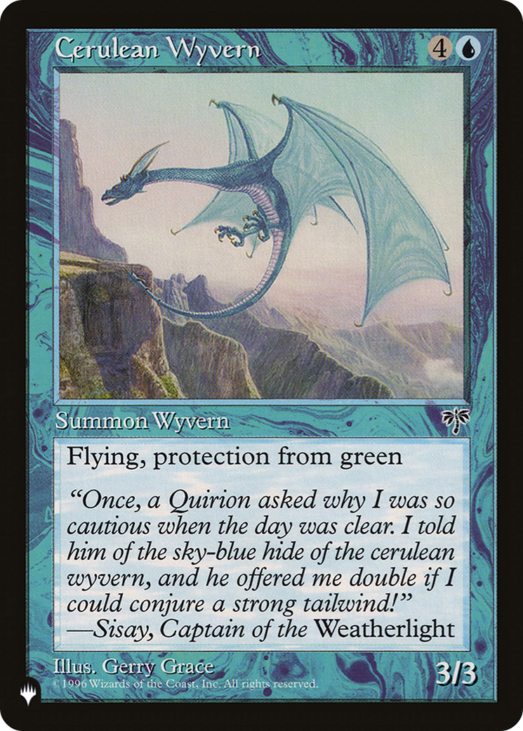 Cerulean Wyvern [The List]