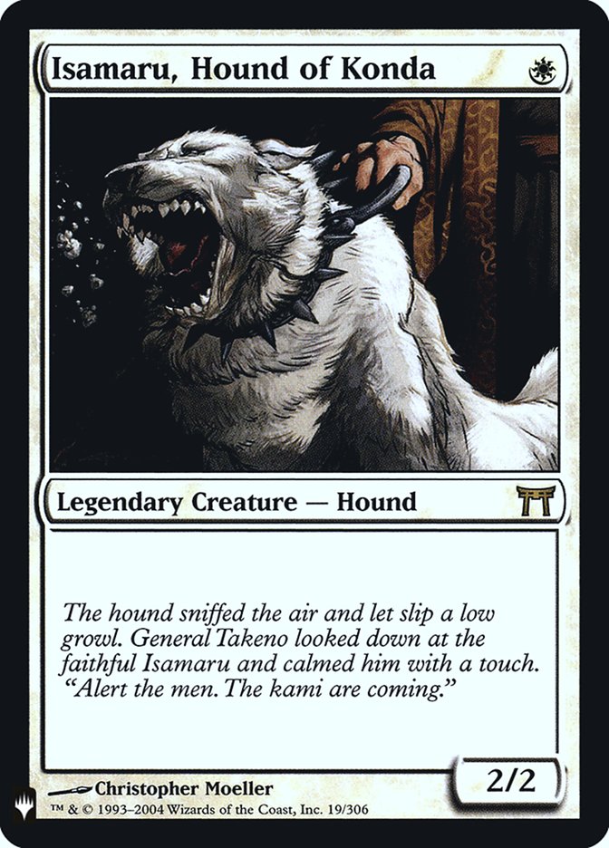 Isamaru, Hound of Konda [Mystery Booster]