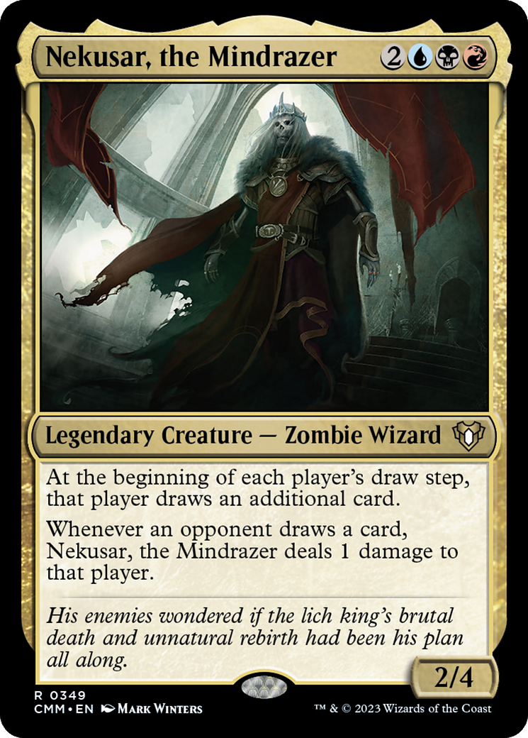 Nekusar, the Mindrazer [Commander Masters]