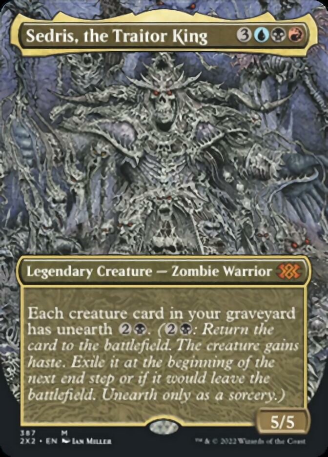 Sedris, the Traitor King (Borderless Alternate Art) [Double Masters 2022]