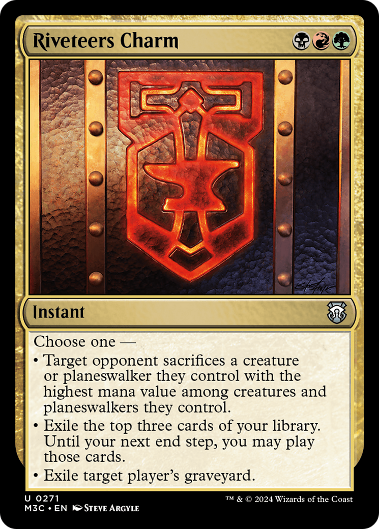 Riveteers Charm [Modern Horizons 3 Commander]