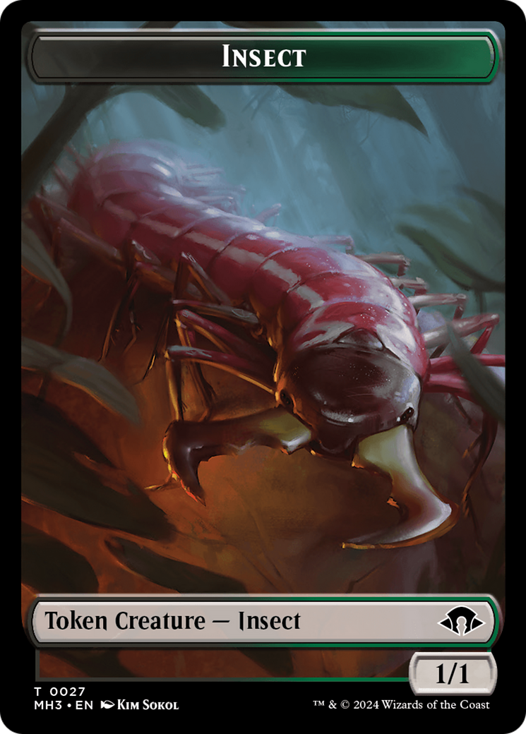 Insect Token (0027) [Modern Horizons 3 Tokens]