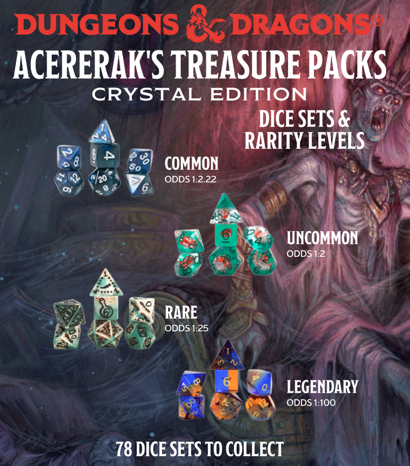 Acererak's Treasure - D&D Dice Set Blind Pack