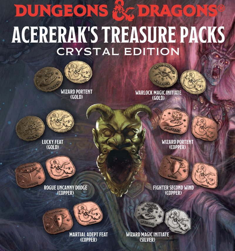 Acererak's Treasure - D&D Dice Set Blind Pack