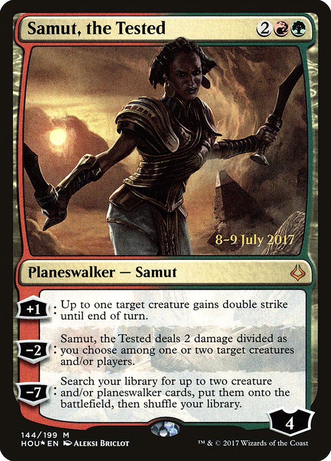 Samut, the Tested  [Hour of Devastation Prerelease Promos]