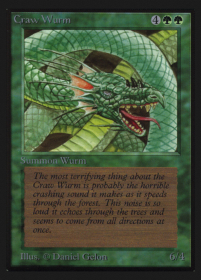 Craw Wurm (IE) [Intl. Collectors’ Edition]