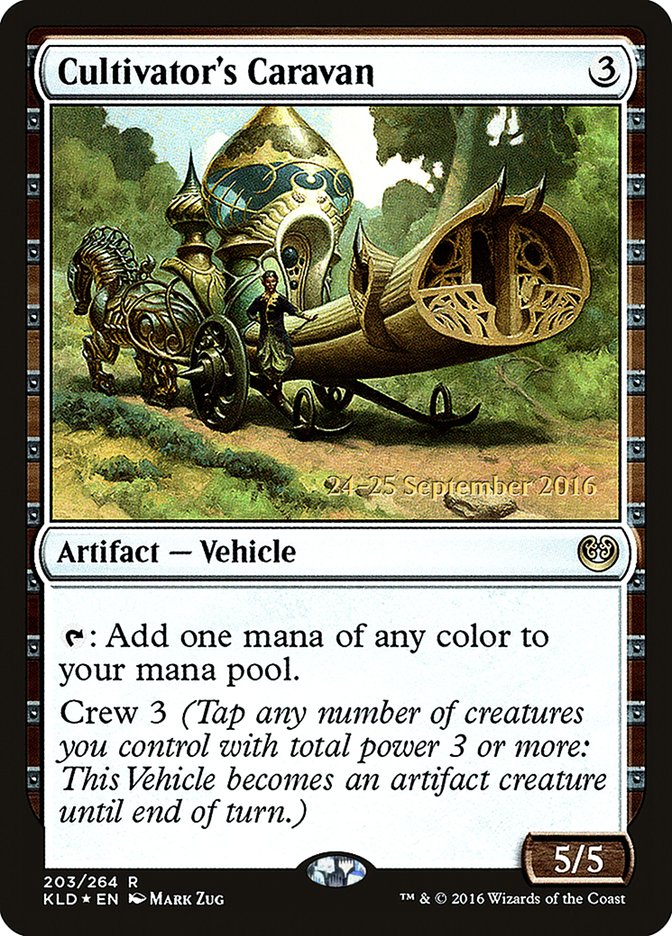 Cultivator's Caravan  [Kaladesh Prerelease Promos]