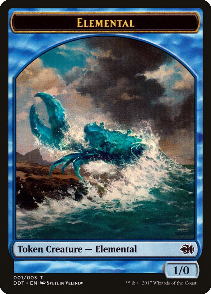 Elemental [Duel Decks: Merfolk vs. Goblins Tokens]