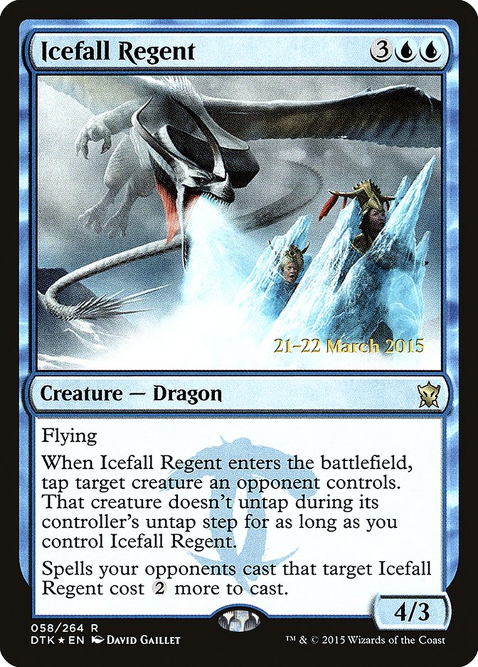 Icefall Regent  [Dragons of Tarkir Prerelease Promos]