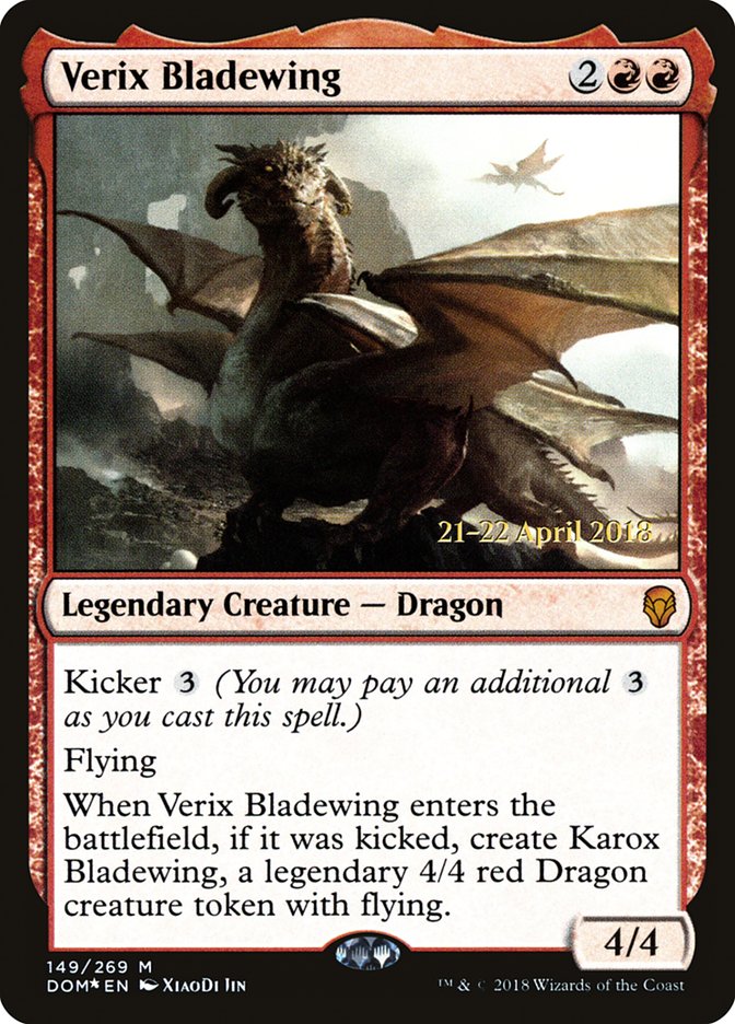 Verix Bladewing  [Dominaria Prerelease Promos]