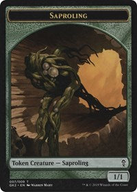 Saproling // Wurm Token [Ravnica Allegiance: Guild Kits]