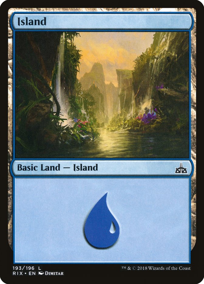 Island (193) [Rivals of Ixalan]