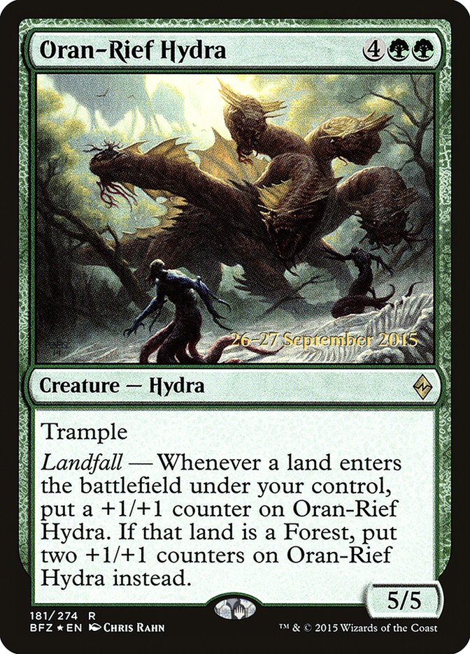 Oran-Rief Hydra  [Battle for Zendikar Prerelease Promos]