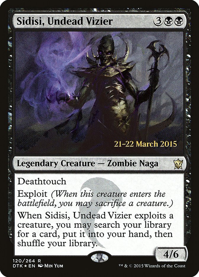 Sidisi, Undead Vizier  [Dragons of Tarkir Prerelease Promos]