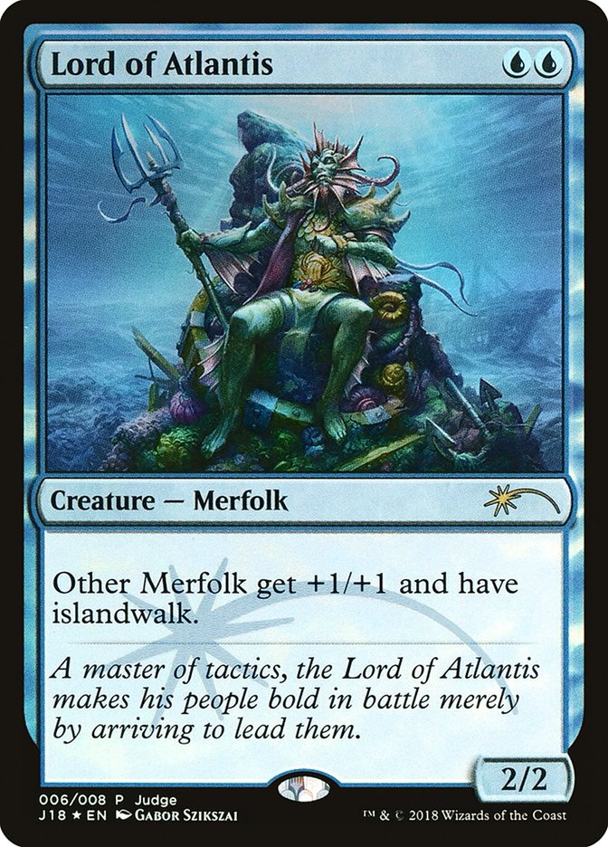 Lord of Atlantis (J18) [Judge Gift Cards 2018]