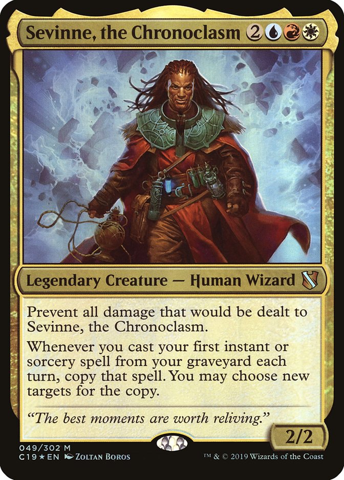 Sevinne, the Chronoclasm (Commander 2019) [Oversize Cards]