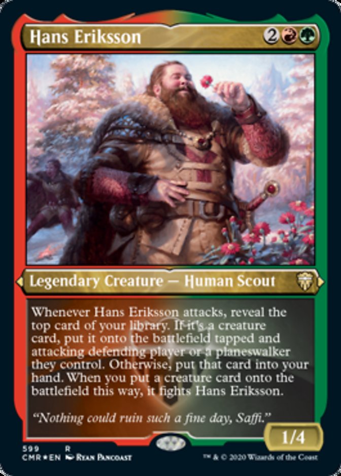 Hans Eriksson [Commander Legends Etched]