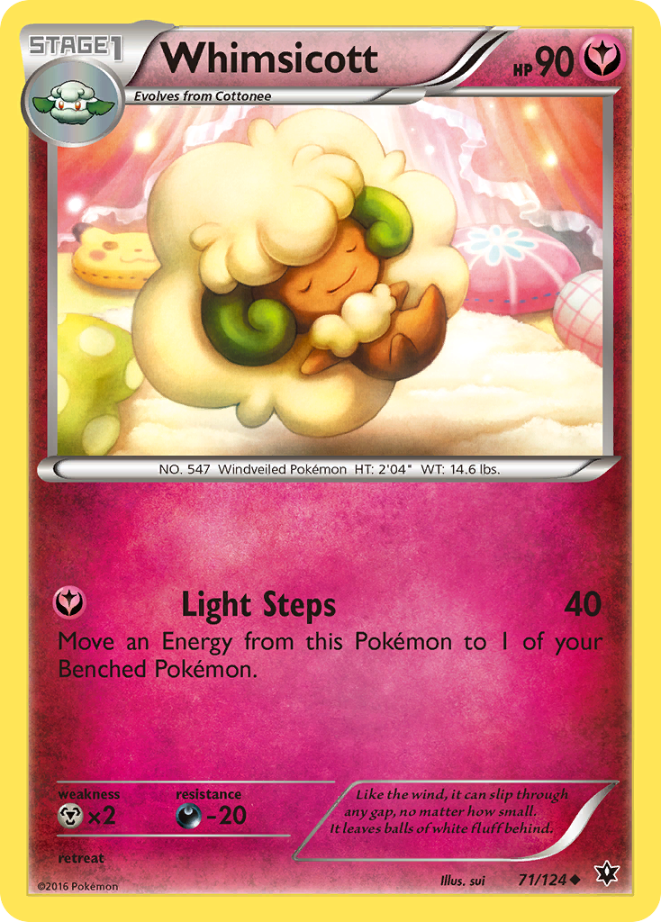 Whimsicott (71/124) [XY: Fates Collide]